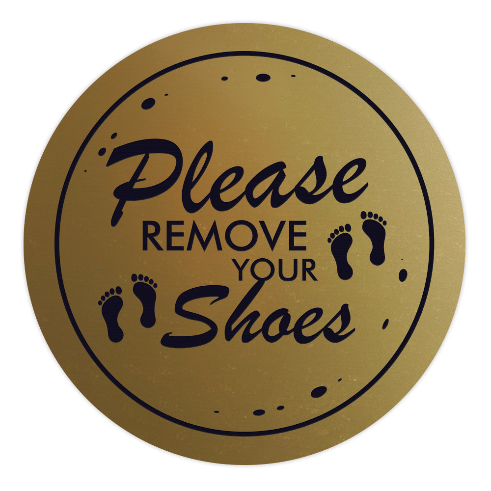 Please Remove Your Shoes Sticker | eBay